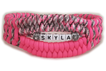 Paracord name collar